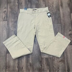 Airwalk Stay Fast Chino Cotton Pants Mens Size 34x32 Khaki